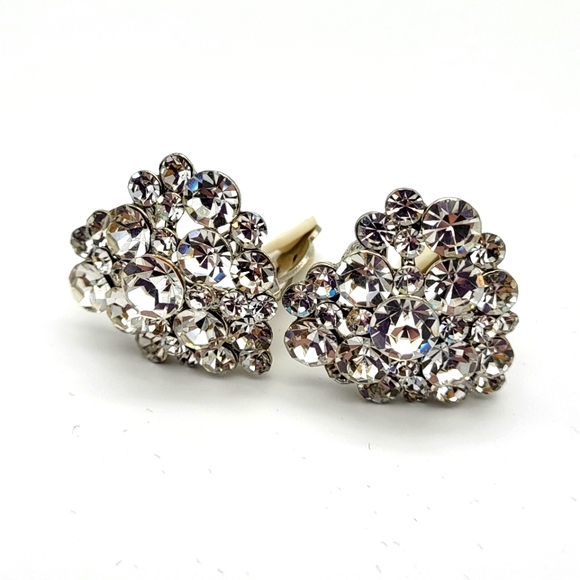 Clip on heart earrings - Picture 1 of 4